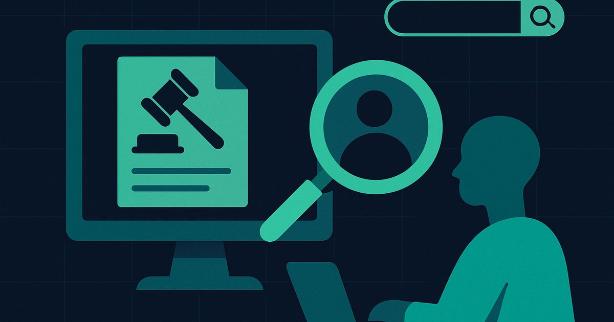 How to Look Up Court Records for a Person